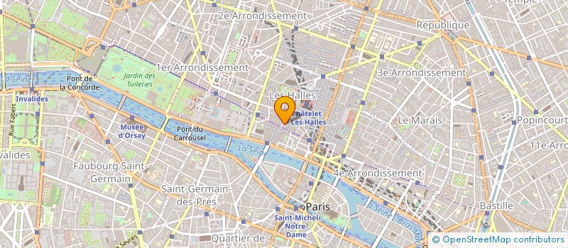 localisation de l'entreprise DIMMA TRADUCTION à PARIS
