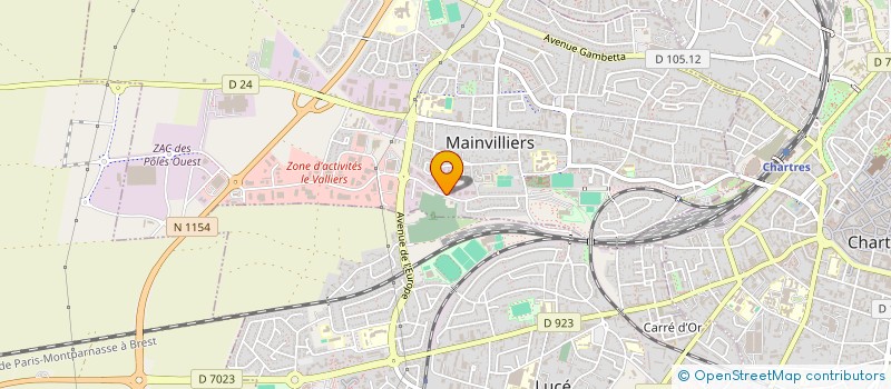 localisation de l'entreprise DIMMASILMA à MAINVILLIERS