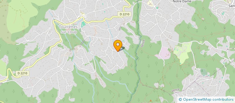 localisation de l'entreprise DIMMO3T à TOURRETTES-SUR-LOUP
