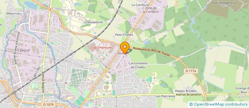 localisation de l'entreprise DIMMOB à BOURG-EN-BRESSE