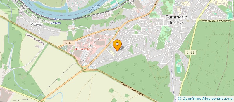 localisation de l'entreprise DIMMOBILIER  DAMMARIE-LES-LYS