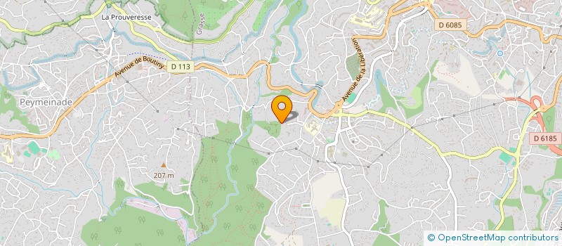 localisation de l'entreprise DIMO GESTION à GRASSE