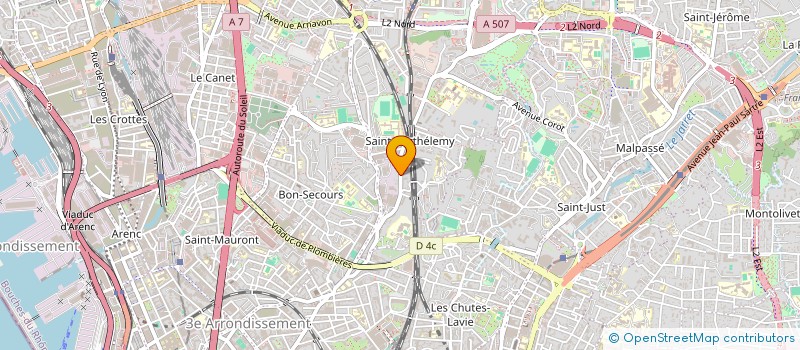 localisation de l'entreprise DIMO66  MARSEILLE