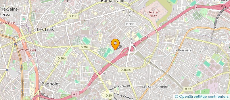 localisation de l'entreprise DIMONA à ROMAINVILLE