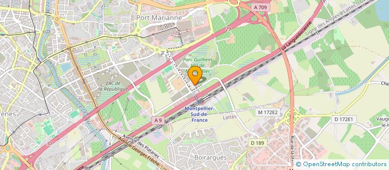 localisation de l'entreprise DIMOSEO à MONTPELLIER