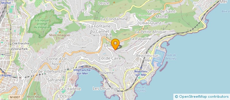 localisation de l'entreprise DIMOTES  BEAULIEU-SUR-MER