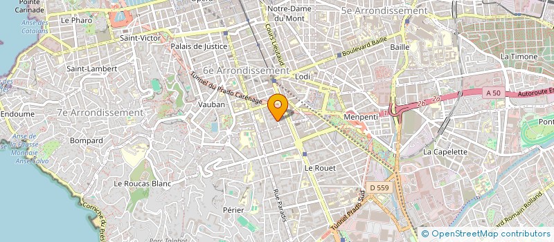 localisation de l'entreprise DIMP à MARSEILLE