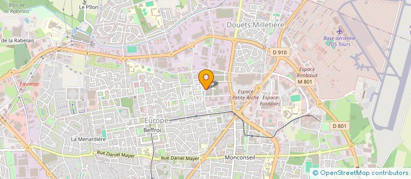 localisation de l'entreprise DIMSPEED à VEIGNE