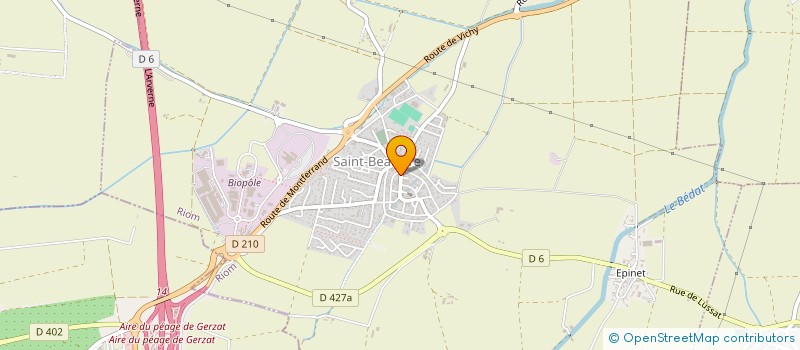 localisation de l'entreprise DIMTI à SAINT-BEAUZIRE