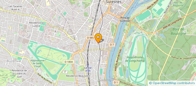 localisation de l'entreprise DIMYX à SURESNES