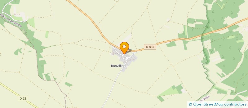 localisation de l'entreprise DIN.TRANS  MORIGNY-CHAMPIGNY