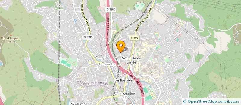 localisation de l'entreprise DINA à MARSEILLE