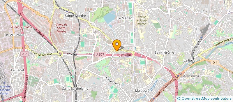 localisation de l'entreprise DINA à MARSEILLE