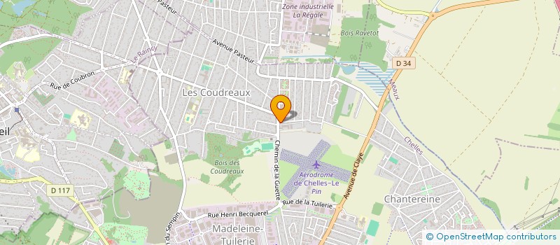 localisation de l'entreprise DINA  CHELLES