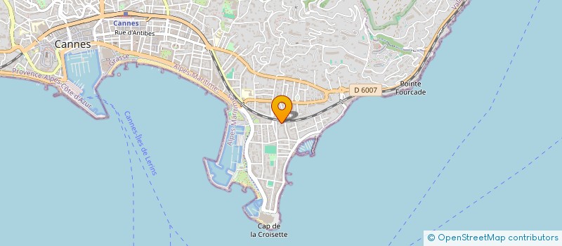 localisation de l'entreprise DINA  CANNES