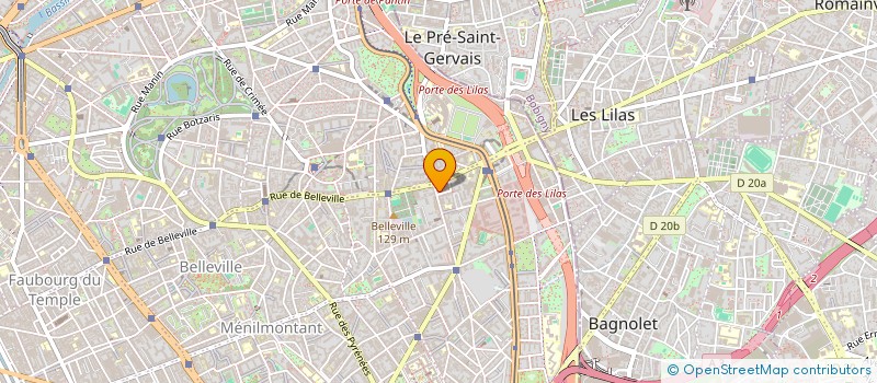 localisation de l'entreprise DINA INDUSTRIEL  PARIS