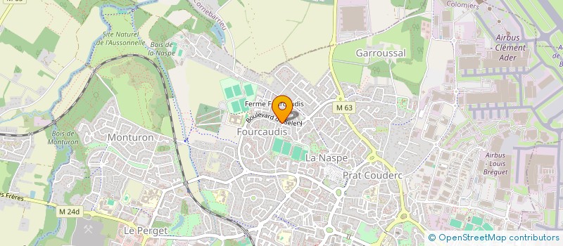 localisation de l'entreprise DINA'S à COLOMIERS