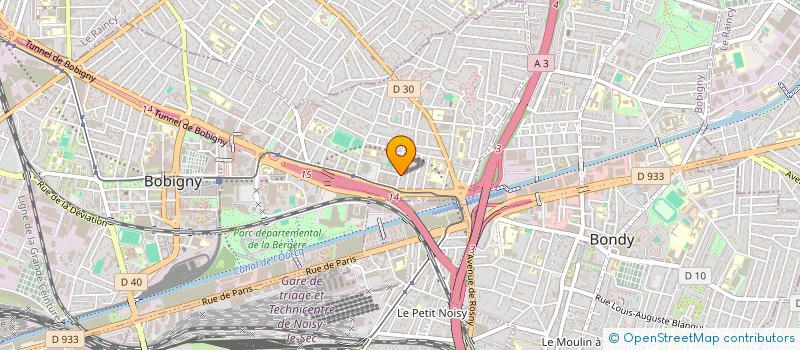 localisation de l'entreprise DINA SERVICES  BOBIGNY