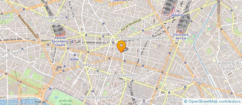 localisation de l'entreprise DINA TRANSPORT à PARIS