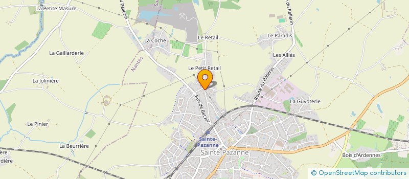 localisation de l'entreprise DINA2A  SAINTE-PAZANNE