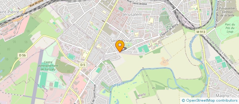 localisation de l'entreprise DINAGRA à MONTIGNY-LES-METZ