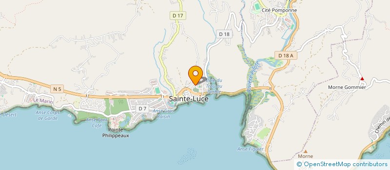 localisation de l'entreprise DINAL HOLDING SQUARE GROUP  SAINTE-LUCE