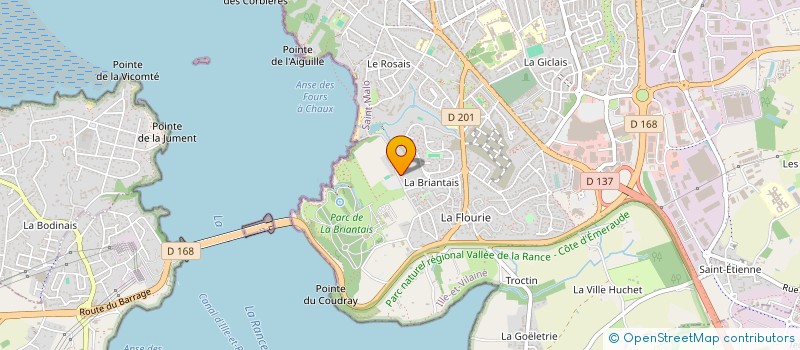 localisation de l'entreprise DINALOC  SAINT-MALO