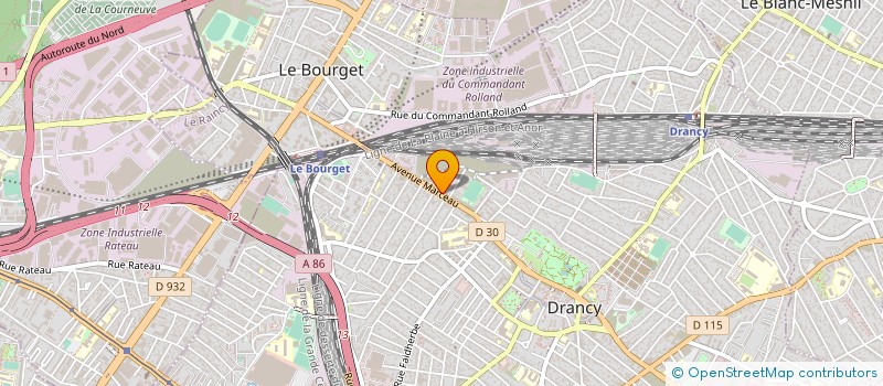 localisation de l'entreprise DINAMIC COURSE à DRANCY