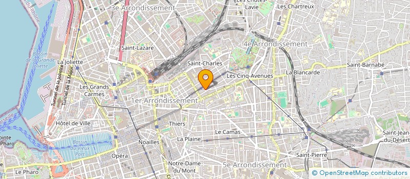 localisation de l'entreprise DINAMIK à MARSEILLE