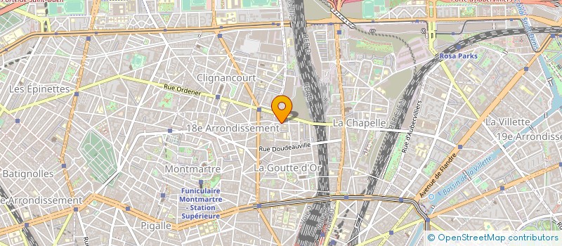 localisation de l'entreprise DINAMYTE à PARIS