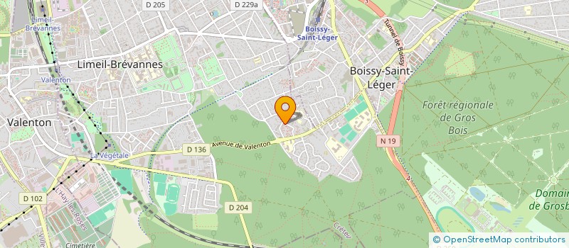 localisation de l'entreprise DINAN 2005 à LIMEIL-BREVANNES