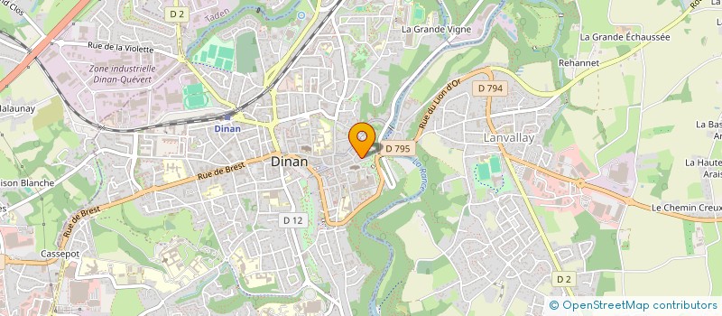 localisation de l'entreprise DINAN BRANDILY AMEUBLEMENT à QUEVERT