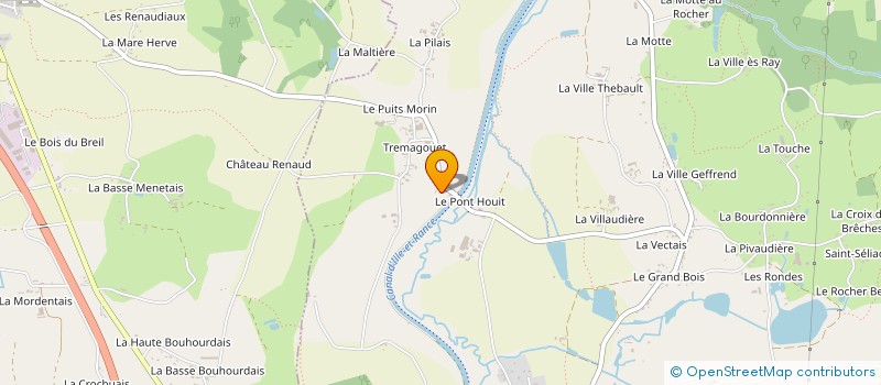 localisation de l'entreprise DINAN LEISURE AVIATION  QUEBRIAC