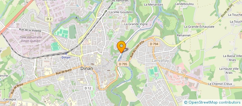 localisation de l'entreprise DINAN RHUM 2026 à DINAN