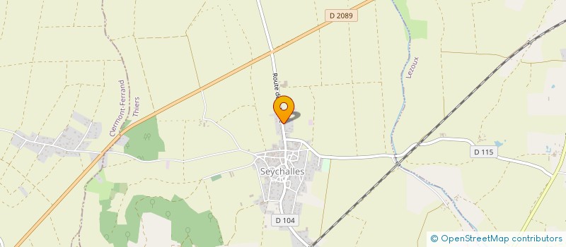 localisation de l'entreprise DINAND  SEYCHALLES