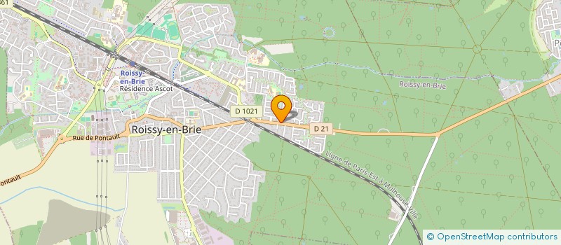 localisation de l'entreprise DINAPOLIPIZZA  ROISSY-EN-BRIE