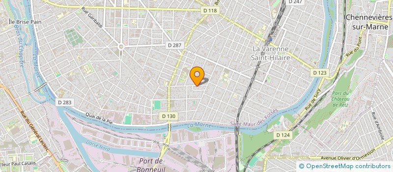 localisation de l'entreprise DINAPRIM S A R L  SAINT-MAUR-DES-FOSSES