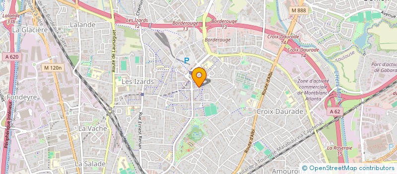 localisation de l'entreprise DINAPSIA à TOULOUSE
