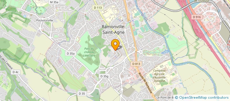 localisation de l'entreprise DINARD ENERGIES CHAUD & FROID EN ABREGE DINARD ENERGIES CF  RAMONVILLE-SAINT-AGNE