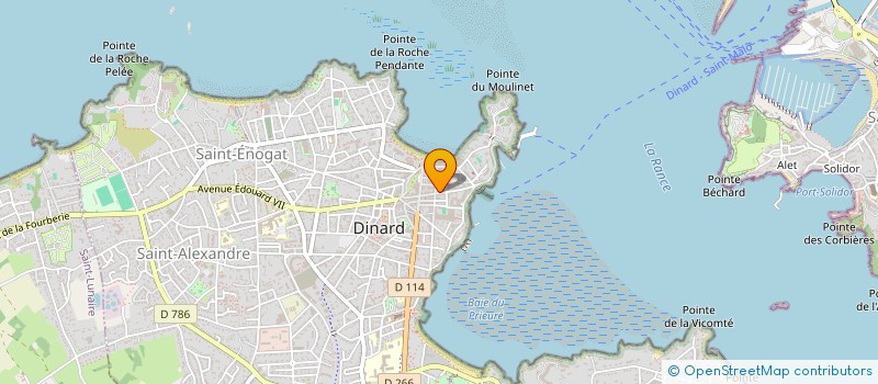 localisation de l'entreprise DINARD EXPERTISE à DINARD