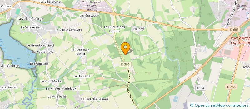 localisation de l'entreprise DINARD FLIGHT TRAINING CENTER  SAINT-LUNAIRE