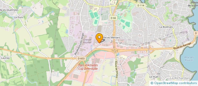 localisation de l'entreprise DINARD PADEL  DINARD