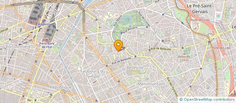 localisation de l'entreprise DINARI SERPRO  PARIS