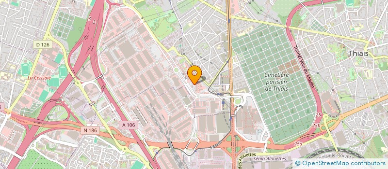 localisation de l'entreprise DINAS  CHEVILLY-LARUE