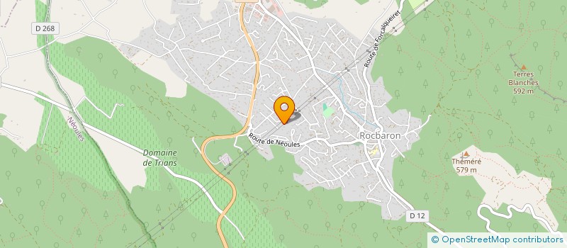 localisation de l'entreprise DINASTY SUSHI  ROCBARON