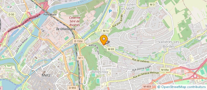 localisation de l'entreprise DINCEREREN YILDIZ à SAINT-JULIEN-LES-METZ