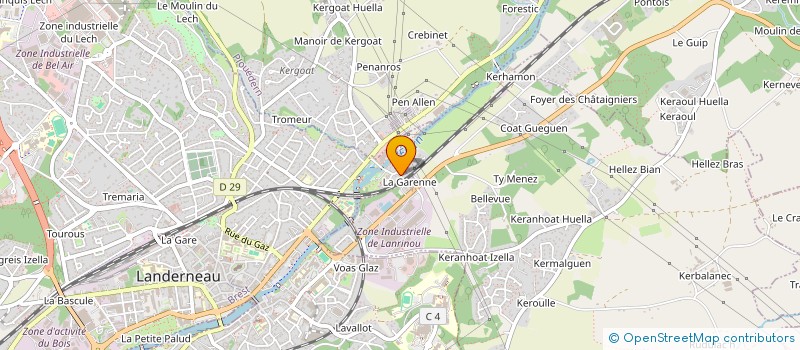 localisation de l'entreprise DINCUFF SARL à PENCRAN