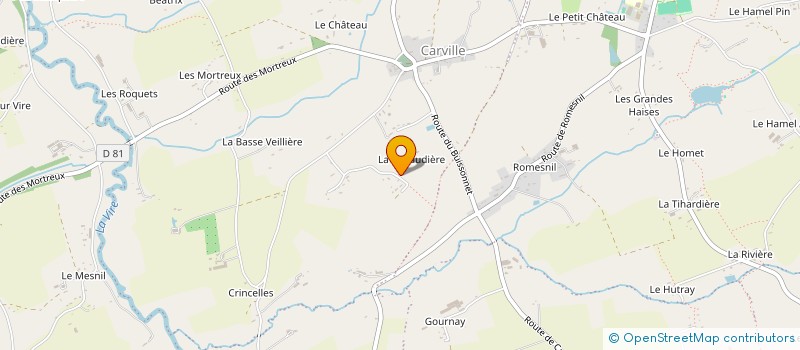 localisation de l'entreprise DINE-LINE  SOULEUVRE EN BOCAGE