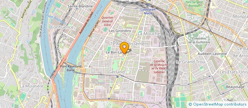 localisation de l'entreprise DINEO MANAGEMENT  LYON