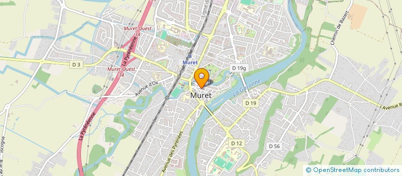 localisation de l'entreprise DINEOS ENR à MURET